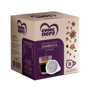 Cialde Caffè aromatizzato Sambuca (Confezione da 8)