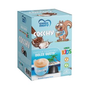 Capsule Compatibili DOLCE GUSTO Cocchy al gusto Cocco 10pz - Linea Kids